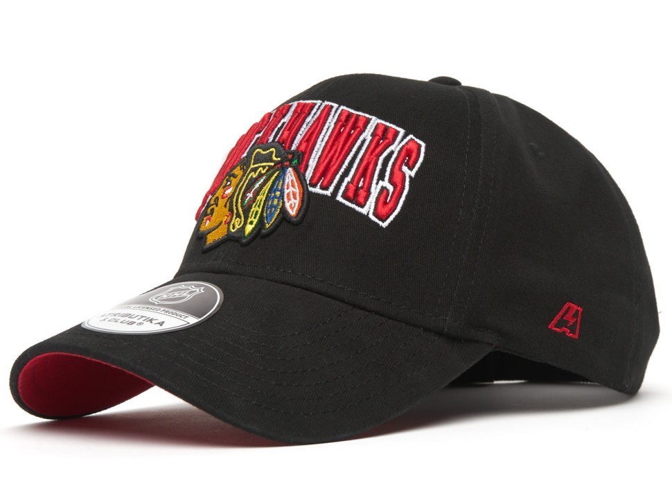 Бейсболка ATRIBUTIKA&CLUB Chicago Blackhawks, черн. 31157