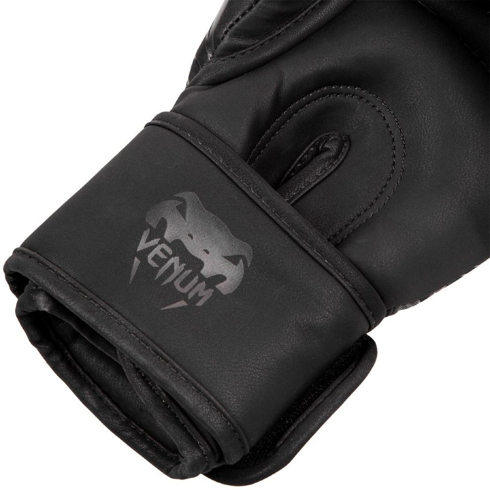 Перчатки боксерские Venum Dragon's Flight Black/Black 02415
