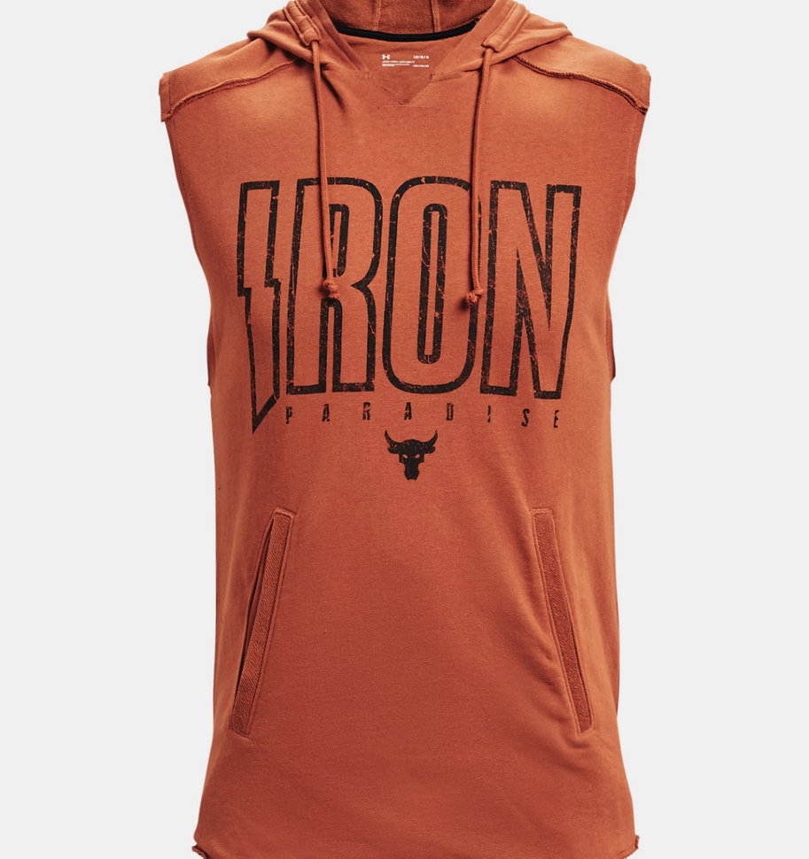 Майка с капюшоном Under Armour UA Pjt Rock Terry Iron SL HD 1361744-843