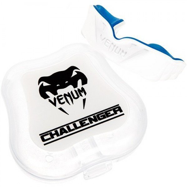 Капа боксерская Venum Challenger White/Blue 05729