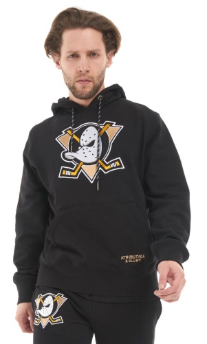 Толстовка ATRIBUTIKA & CLUB Anaheim Ducks, черн. 366890 (M)