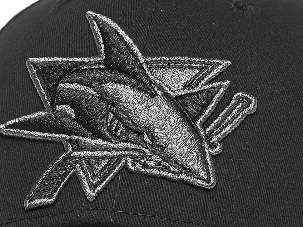 Бейсболка ATRIBUTIKA & CLUB San Jose Sharks, черн. 28194