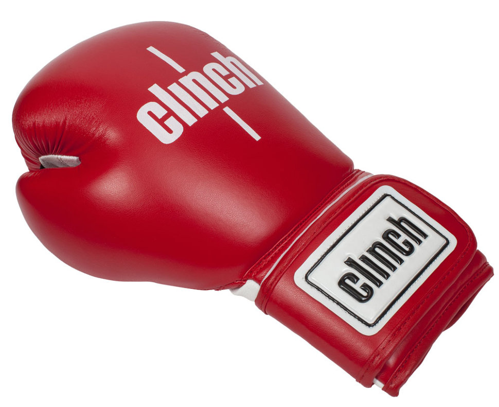 Перчатки боксерские Clinch Fight C133красно-белые