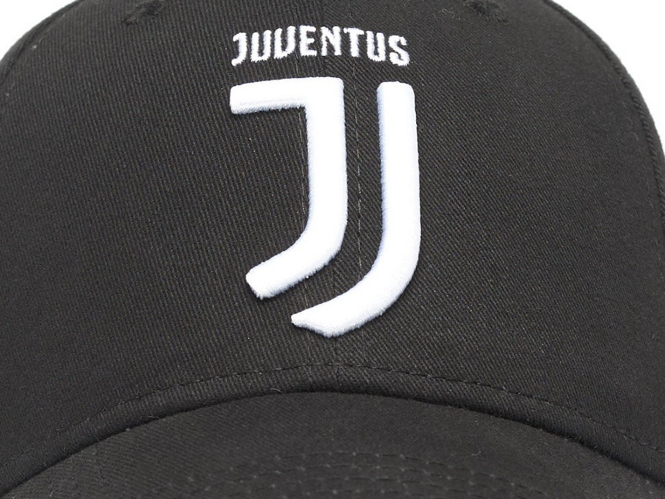 Бейсболка ATRIBUTIKA & CLUB FC Juventus, черн.-бел. 37224