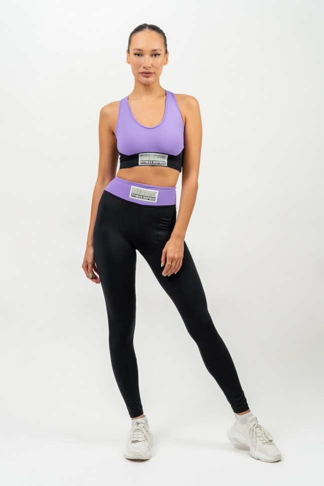 Леггинсы Nebbia High Waisted Designer Leggings SIGNATURE 463 Black