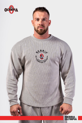 Толстовка Nebbia Oversized Pullover SIGNATURE 797 Grey (L)