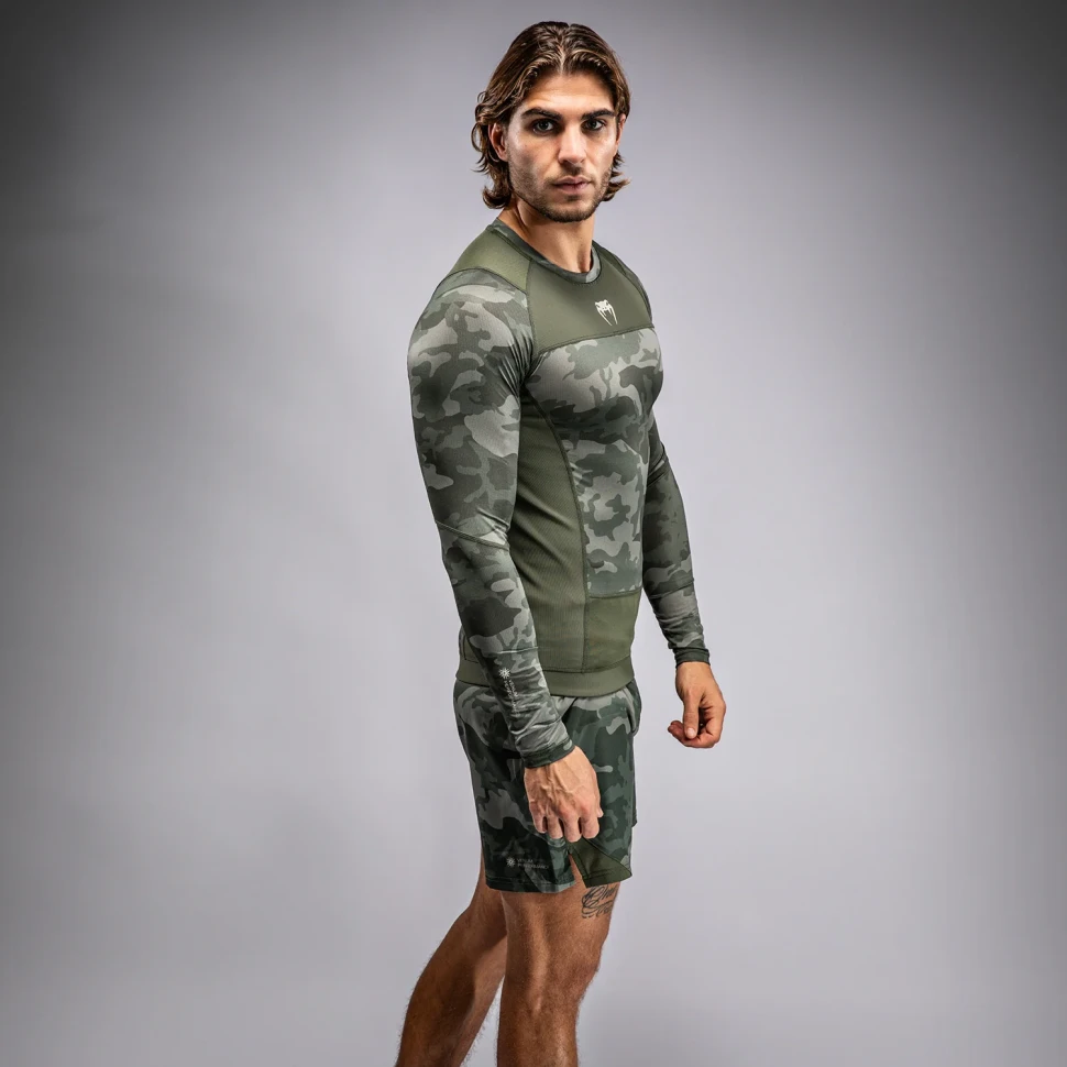 Рашгард Venum G-Fit Air Men's L-S Rashguard - Army Camo Ven05008-534