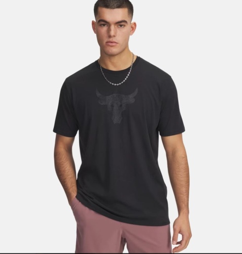 Футболка Under Armour UA Pjt Rck Brahma Bull SS-BLK 1383191-005
