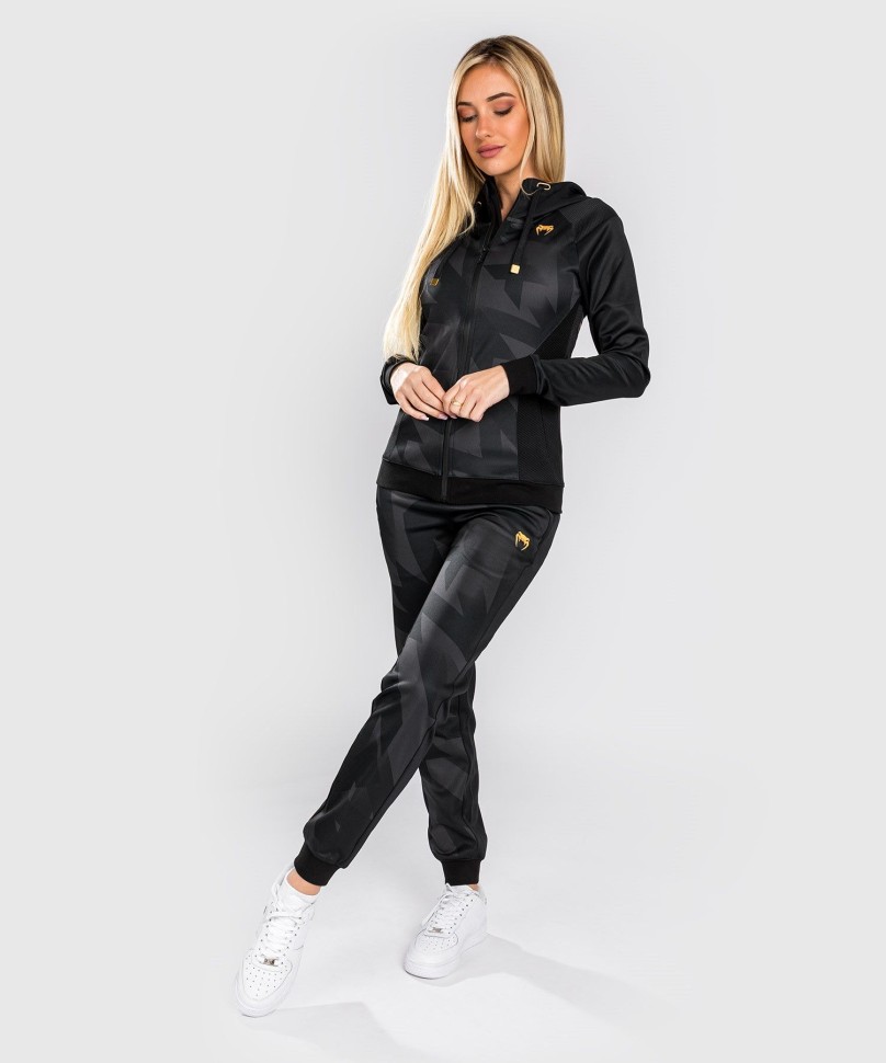 Толстовка Venum Razor Black/Gold Woman ven04681-126