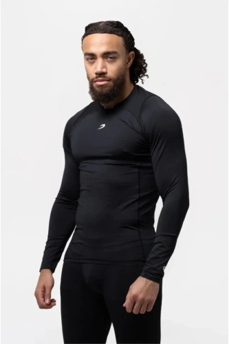 Лонгслив Boxraw Saddler Compression BXRW-SDCTLS-Black