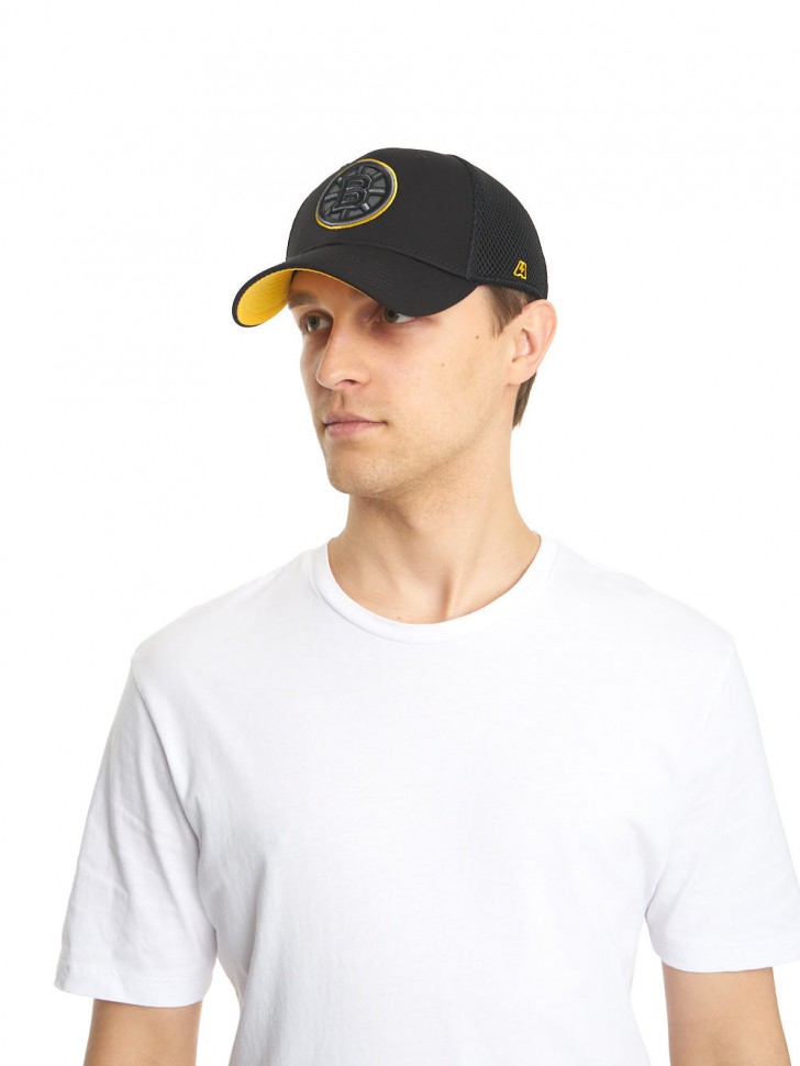 Бейсболка ATRIBUTIKA & CLUB Boston Bruins, черн.-желт. 31302