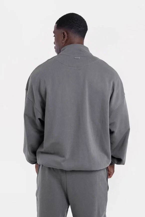 Свитшот BOXRAW East Street 1/4 Zip BXRW-U-ESQZ-Grey