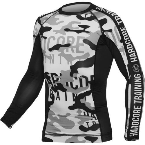 Рашгард Hardcore Training Camo 2.1 LS Grey hctrash0249