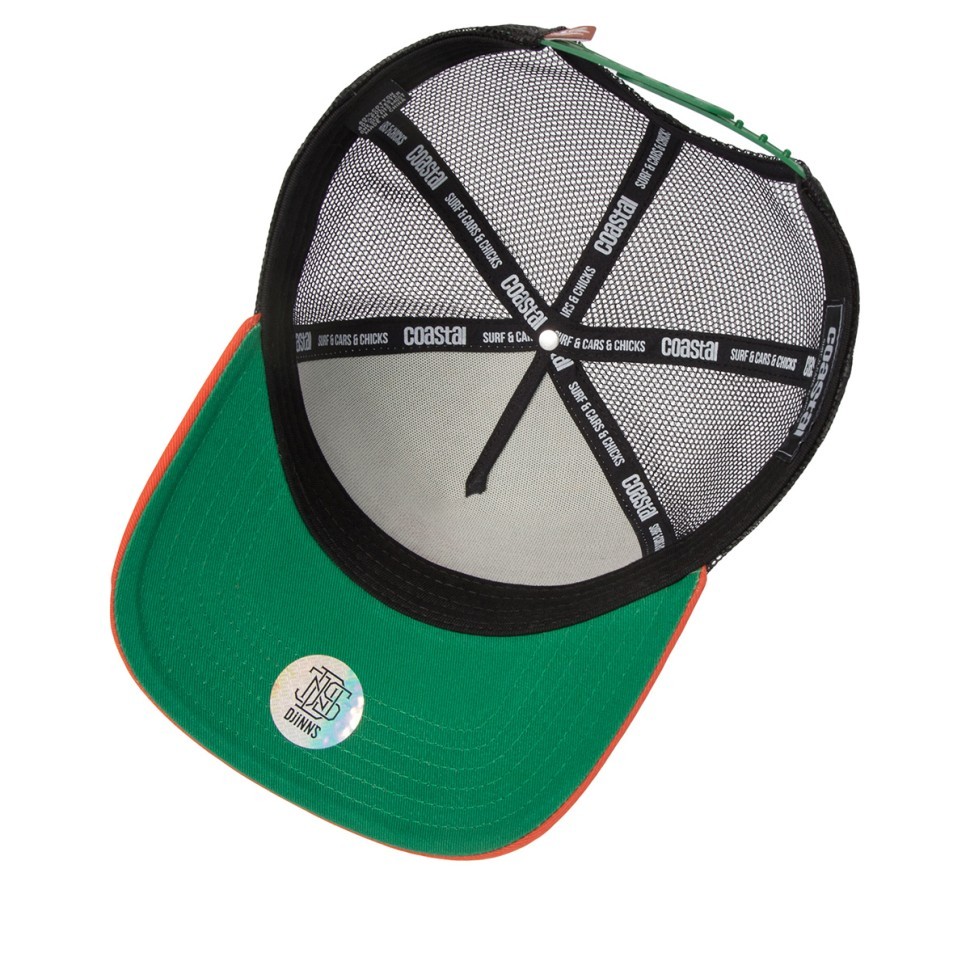 Бейсболка COASTAL HFT Always Forever (голубой оранжевый) 50-239-61-00