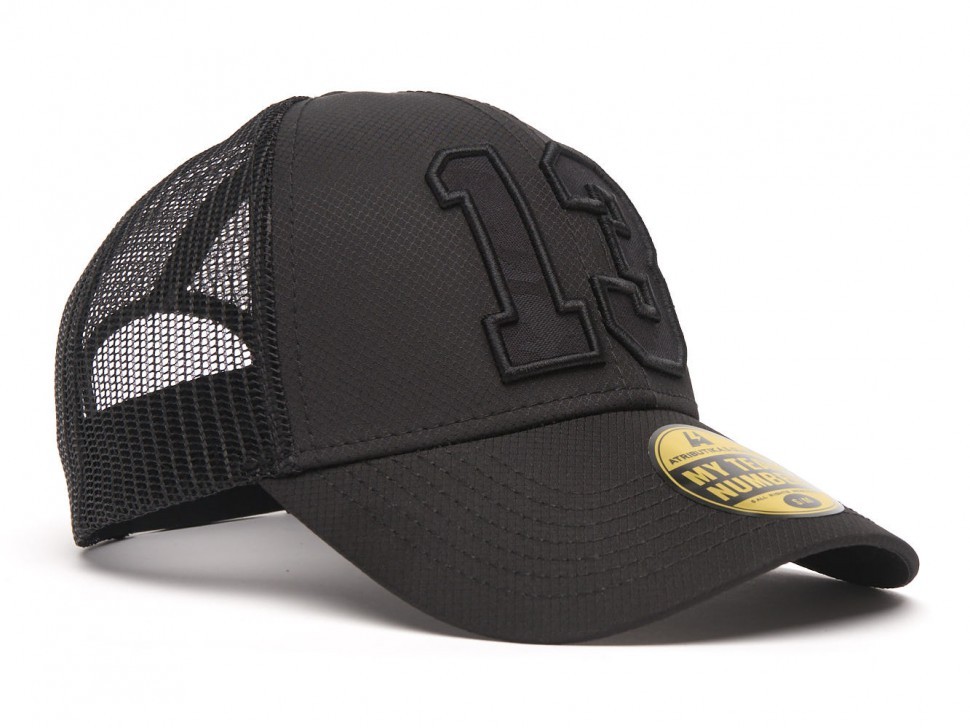 Бейсболка ATRIBUTIKA & CLUB №13, черн.-сер. 207237