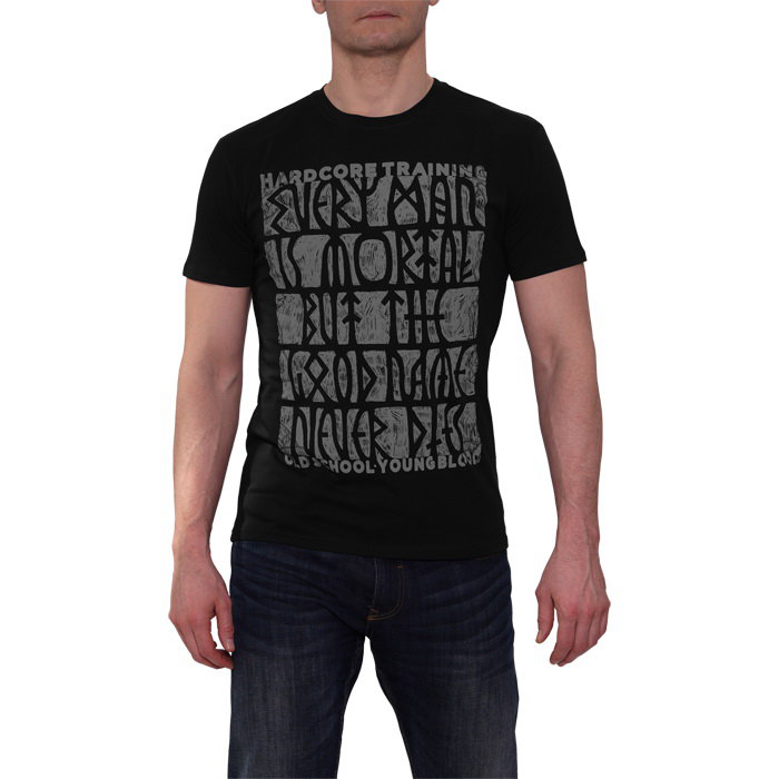 Футболка Hardcore Training Runestone Black hctshirt0375