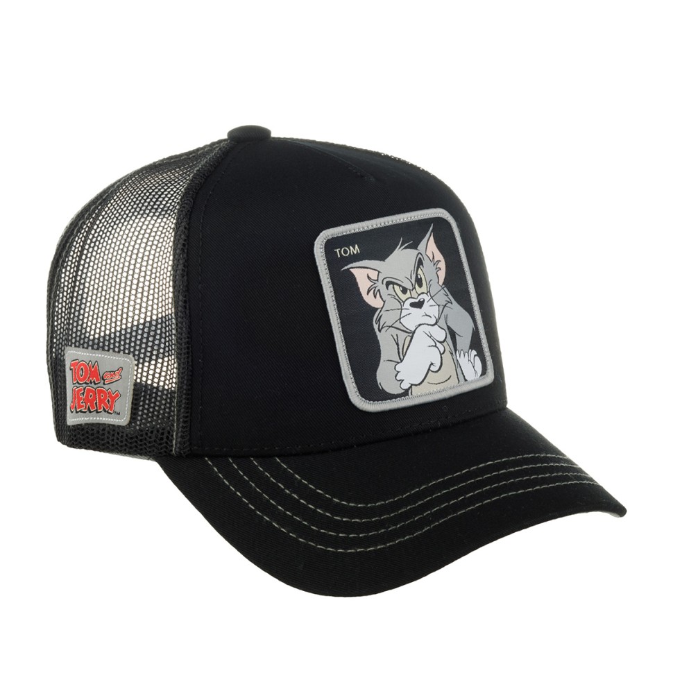 Бейсболка CAPSLAB Tom and Jerry Hapless Tom CL/TAJ1/1/CAS/TO3 (черный) (ONE) 88-453-09-00