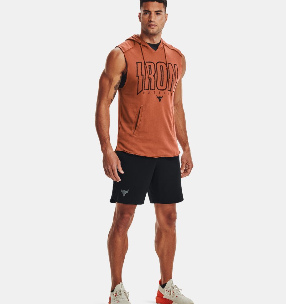 Майка с капюшоном Under Armour UA Pjt Rock Terry Iron SL HD 1361744-843