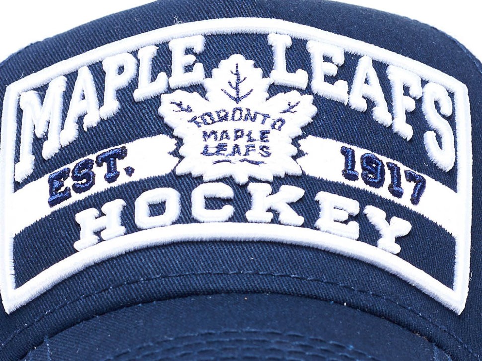 Бейсболка ATRIBUTIKA & CLUB Toronto Maple Leafs, син.-бел. 12819