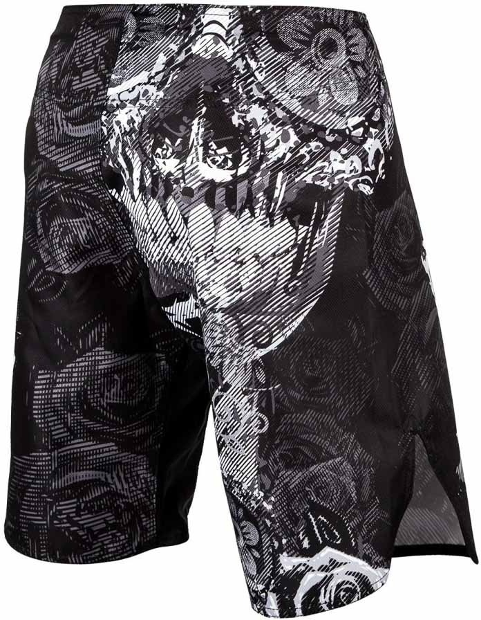 Шорты ММА Venum Santa Muerte 3.0 Black/White 01221