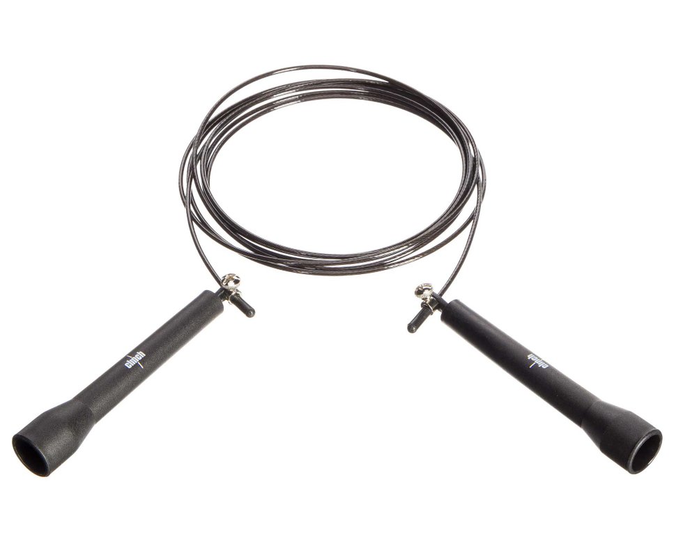 Скакалка скоростная Clinch Crossfit черная C701