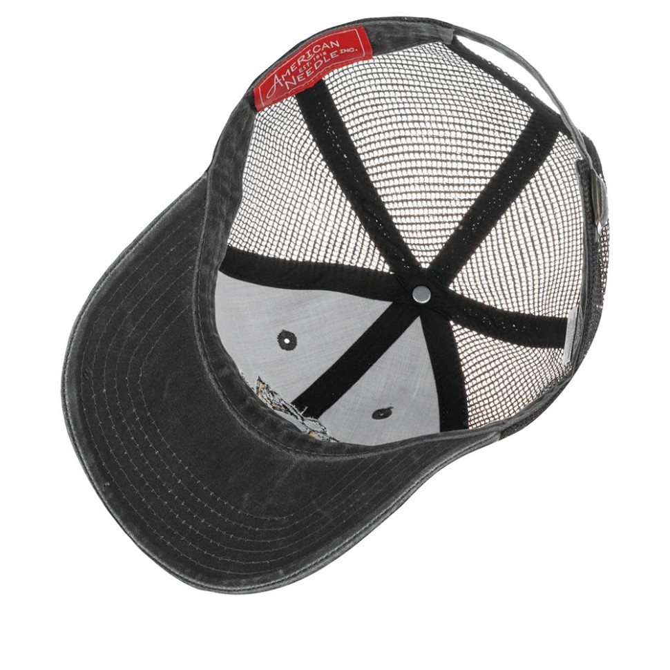 Бейсболка AMERICAN NEEDLE Penguins Raglan Bones NHL 06-211-09-00