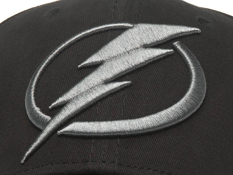 Бейсболка ATRIBUTIKA & CLUB Tampa Bay Lightning, черн. 31606