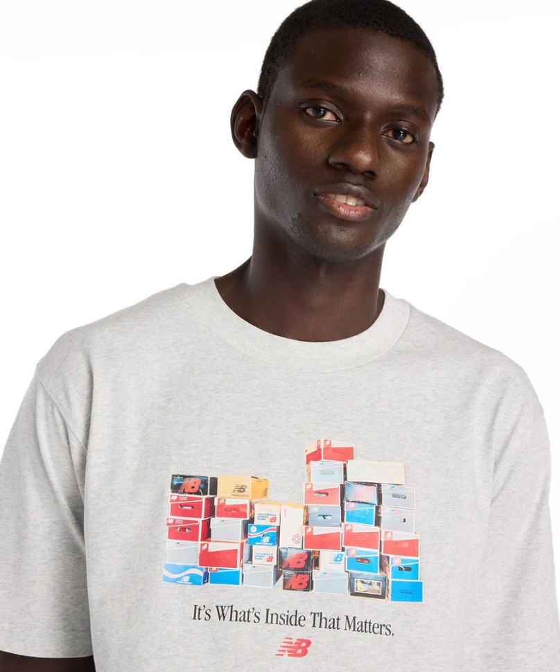 Футболка New Balance Boxes T-Shirt MT61H0DX-AHH