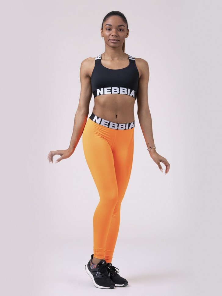 Лосины NEBBIA Squad Hero Scrunch Butt leggings 528 ORANGE