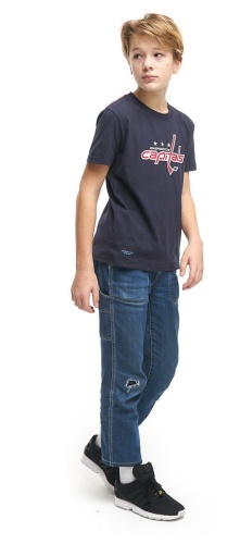 Футболка ATRIBUTIKA & CLUB детская Washington Capitals, син. 309100