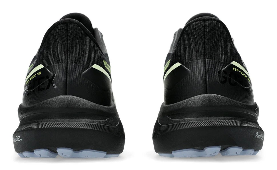 Кроссовки Asics GT-1000 13 GTX 1011B857-001 BLACK/SAFETY YELLOW