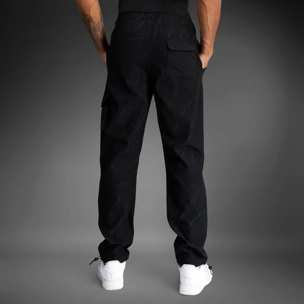 Брюки спортивные Venum Trooper Men's Tracksuit Pants - Black/Forest Green Ven05358-102