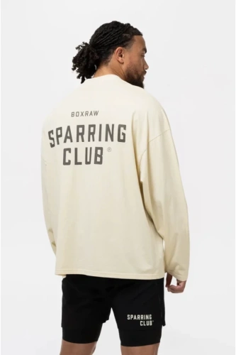 Лонгслив Boxraw Sparring Club BXRW-SPCLLST Creme