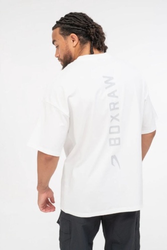 Футболка Boxraw Lineal Oversized BXRW-U-LINOT White