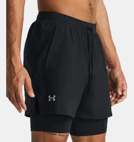 Шорты Under Armour UA LAUNCH 5'' 2-IN-1 SHORT 1382640-001