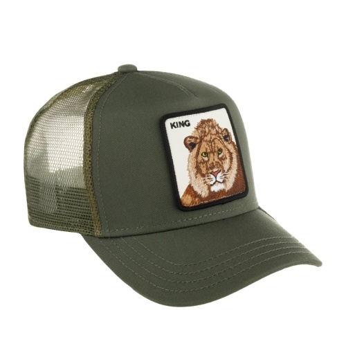 Бейсболка GOORIN BROTHERS ANIMAL FARM KING 101-0388 (оливковый) 91-648-03-00