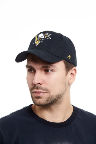 Бейсболка ATRIBUTIKA & CLUB Pittsburgh Penguins, черн. 29085