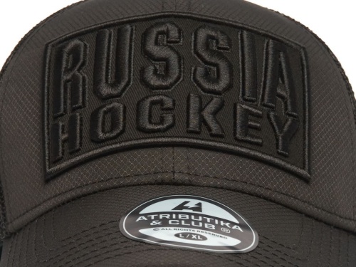 Бейсболка ATRIBUTIKA & CLUB Россия, черн. 10279