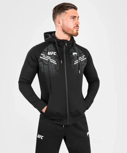 Толстовка Venum UFC Adrenaline by Venum Replica Men’s Zip Hoodie - Black VNMUFC-00204-001