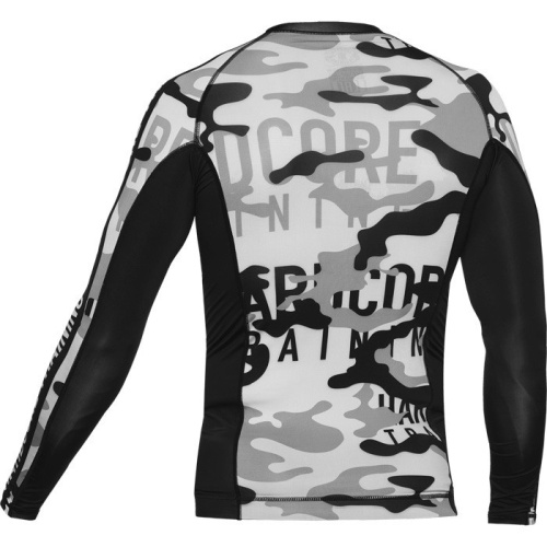 Рашгард Hardcore Training Camo 2.1 LS Grey hctrash0249