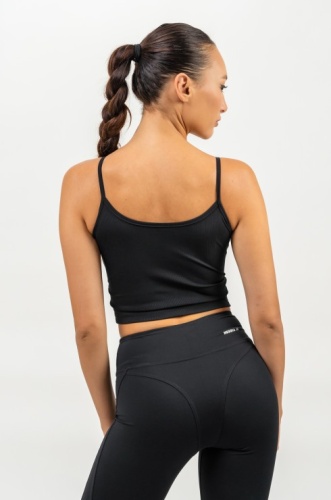 Майка Nebbia High-Support Crop Tank TIMELESS 474 Black