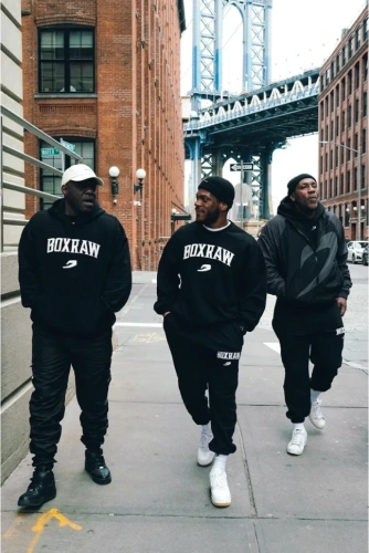 Свитшот Boxraw  East Street BXRW-U-ESSW-Black