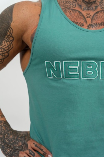 Майка Nebbia Gym Tank Top STRENGTH 714 Green