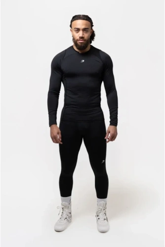 Лонгслив Boxraw Saddler Compression BXRW-SDCTLS-Black