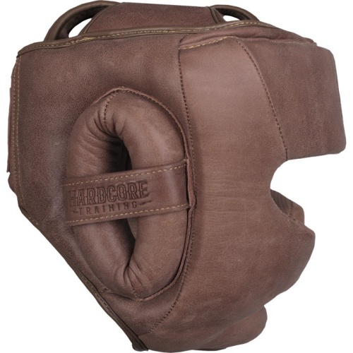 Боксерский шлем Hardcore Training Heritage Brown hctbprhel010
