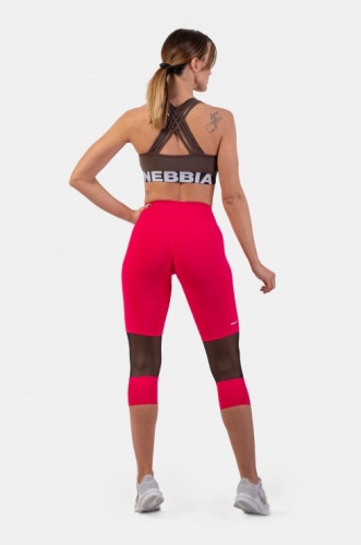 Лосины Nebbia High-Waist ¾ Length Sporty Leggings 406 Pink