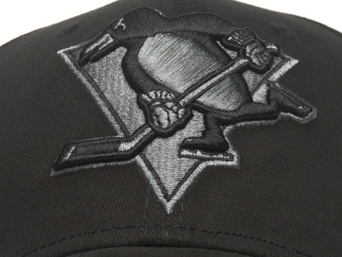 Бейсболка ATRIBUTIKA & CLUB Pittsburgh Penguins, черн. 31594