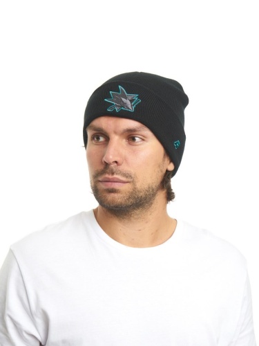 Шапка ATRIBUTIKA & CLUB San Jose Sharks, черн. 59209