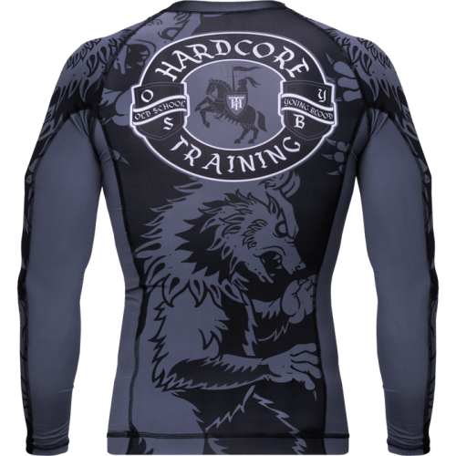 Рашгард Hardcore Training Heraldry Black LS hctrash0324