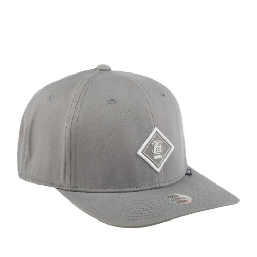 Бейсболка DJINNS 6P TrueFit 2.0 Cap Brushed Twill (серый) 50-180-08-00